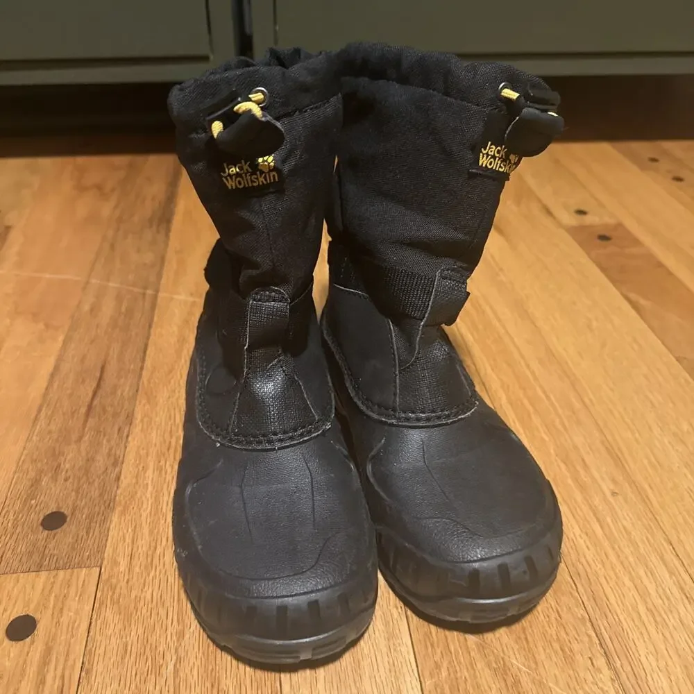 Jack Wolfskin Iceland High Winter Boots Kids Sz 13 Waterproof Insulated